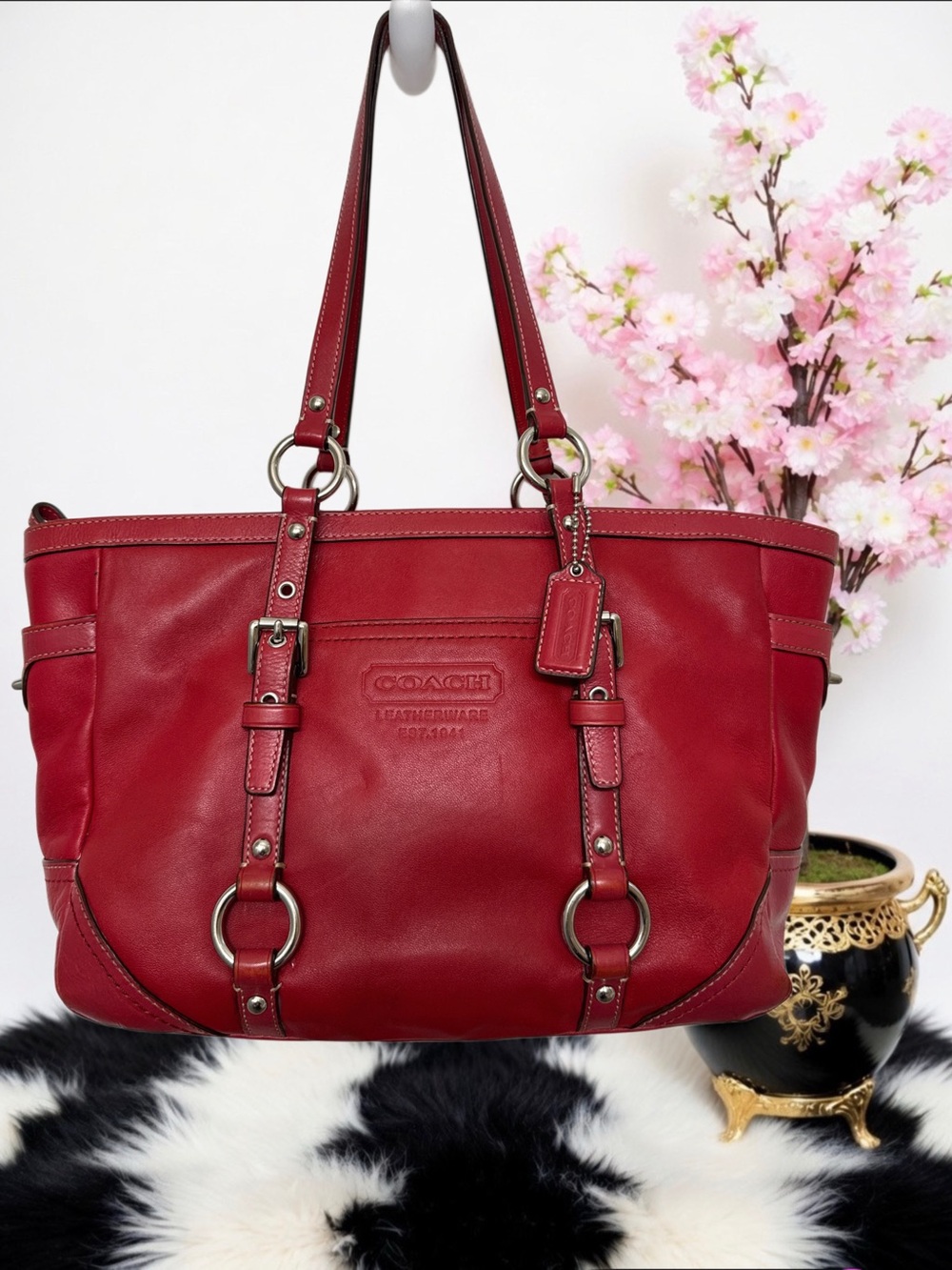 COACH GALLERY EAST WEST TOTE BAG